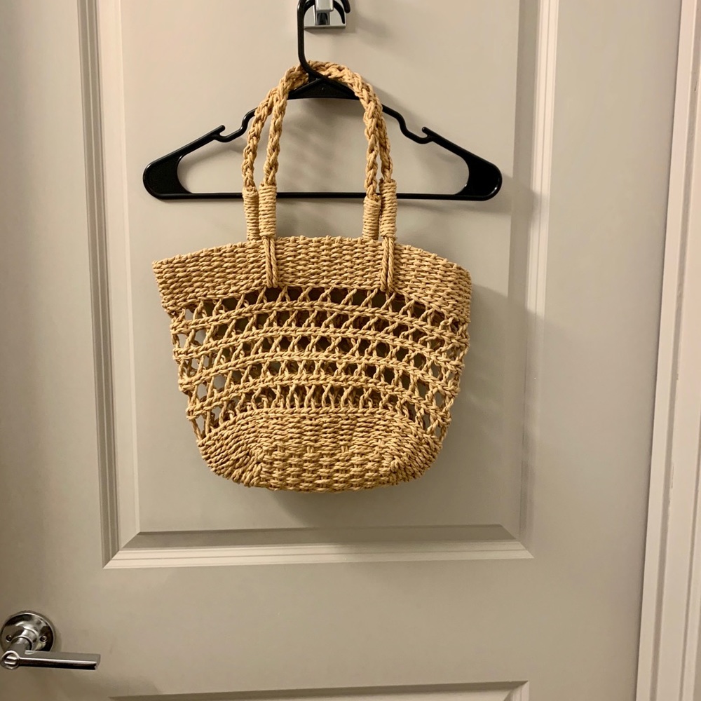 3/$35 Forever 21 straw bag